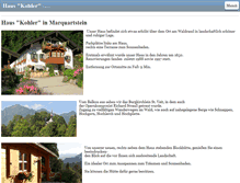 Tablet Screenshot of beim-kohler.com